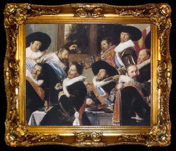 framed  Frans Hals St.Jorisdoelen in Haarlem, ta009-2